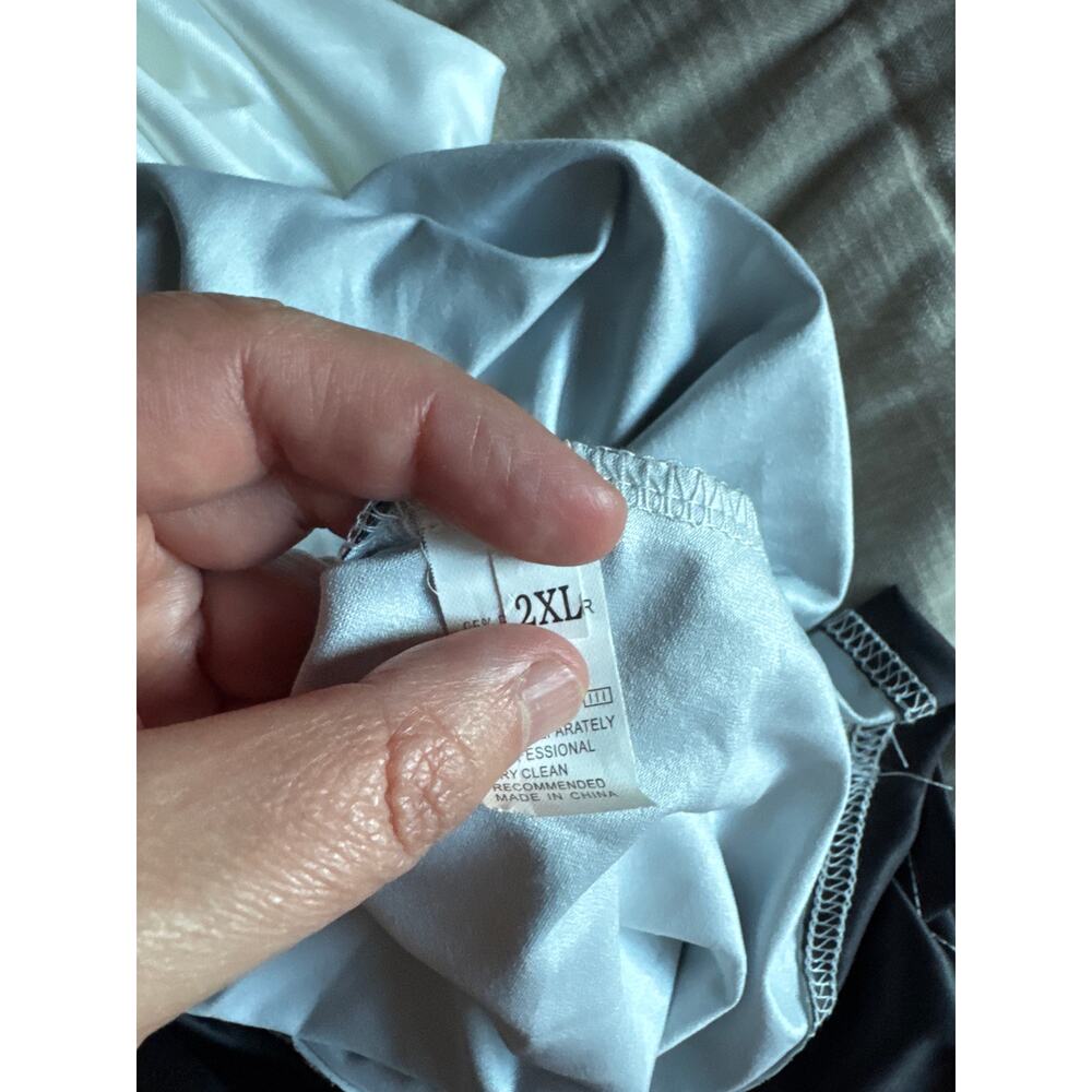 Maxi Summer Dress Black and White Plus Size 2x - Picture 6 of 6